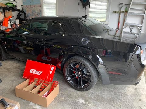 2020 Wide-body Dodge Challenger Eibach SPORT Lowering Springs