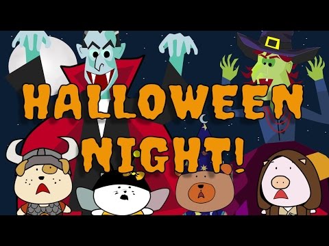 It's Halloween Tonight | Halloween Song for Kids | The Singing Walrus