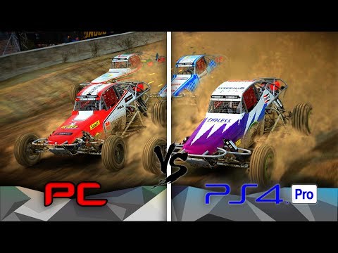 DIRT 4 Graphics Comparison PlayStation 4 Pro vs PC 4k