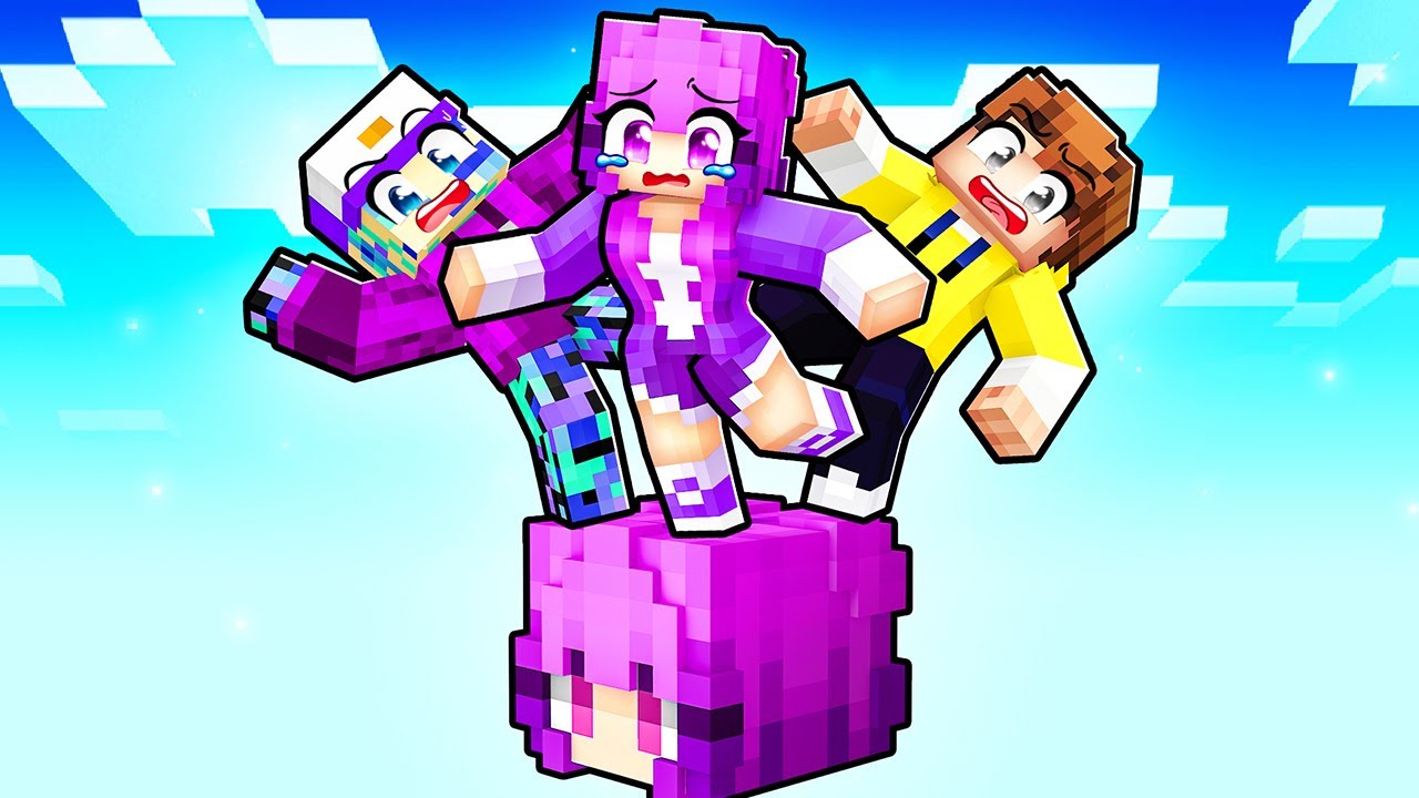 Surviving on ONE RUBY Block in Minecraft!