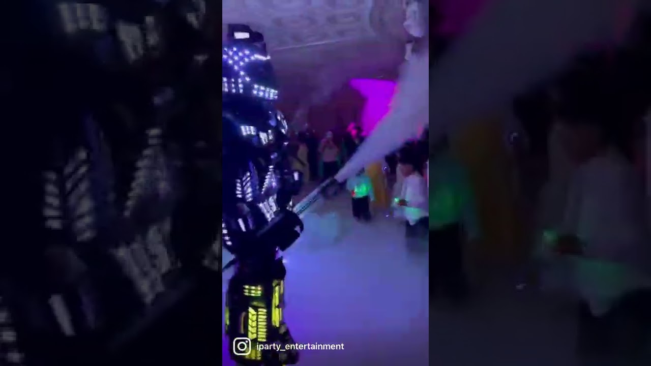 Promotional video thumbnail 2 for LED Party Robot