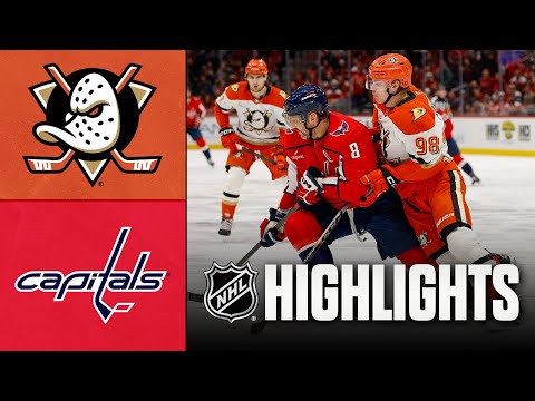 Ducks vs. Capitals | NHL Highlights | January 05, 2026