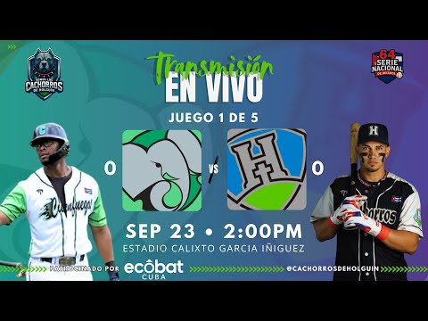 🎥 EN VIVO: Cienfuegos 🐘 vs Holguín 🐺 | Desde el Calixto | Serie Nacional de Béisbol 2025