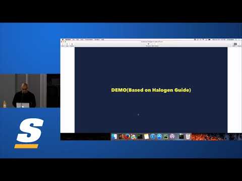 FunctionalTO - Intro to PureScript Halogen by Rajiv Abraham. Oct 2017