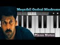 Megathil Ondrai Nindrome Kadhal Sadugudu Vikram Deva Piano Notes