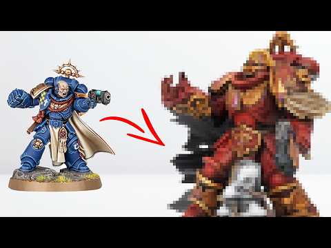 Kitbashing a Blood Angels Kill Team