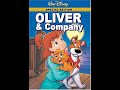 Opening To Oliver And Company 2002 DVD HD