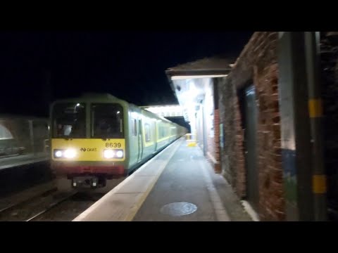 Ride Onboard DART class 8520 number 8639 from Killiney to Sandycove