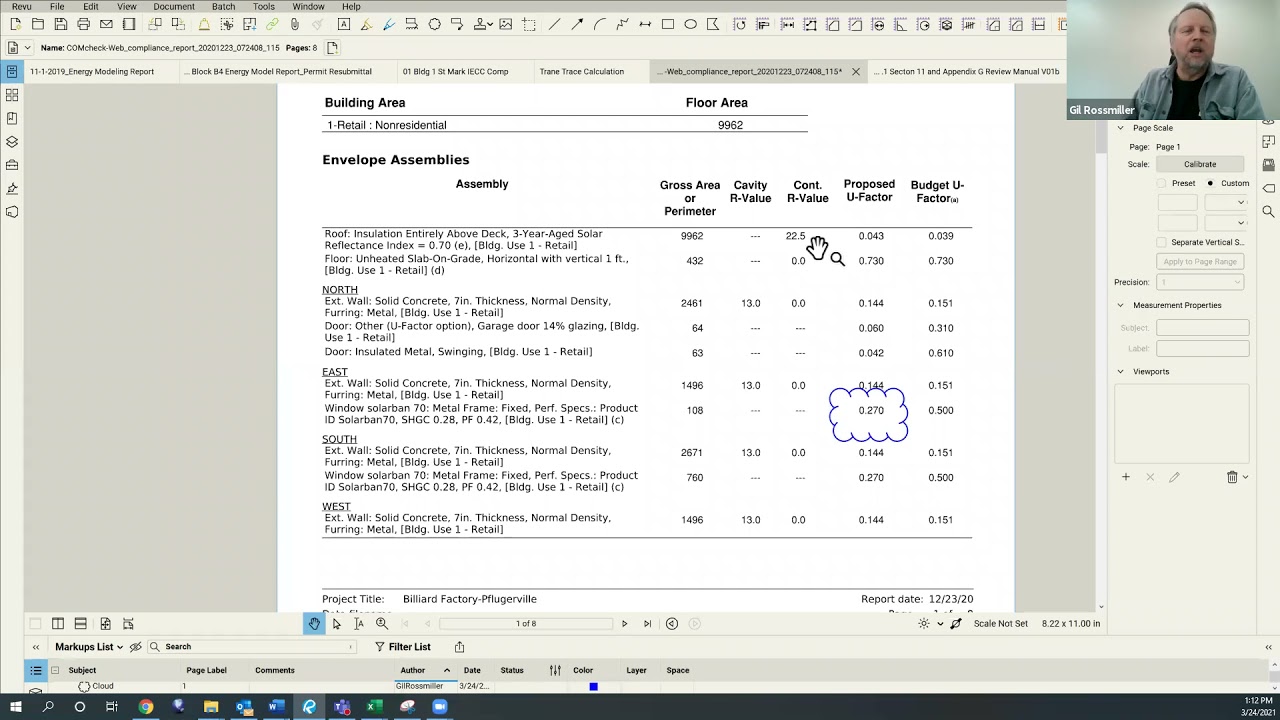 Reviewing Commercial Reports