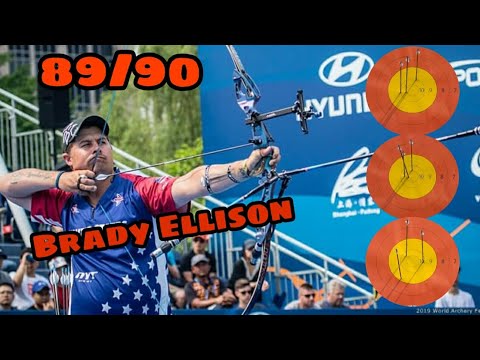 Brady Ellison Shooting 89/90 at Shangai 2019