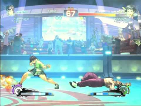 theDUKE (Makoto) vs Fei Long set pt2 - SSF4