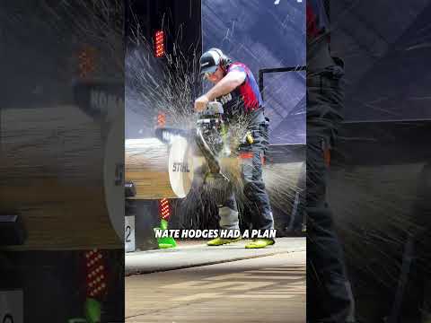 🚨 NEW HOT SAW WORLD RECORD 🚨 #hotsaw #extremesports #lumberjack #worldrecord