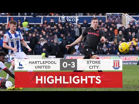FC Hartlepool United 0-3 FC Stoke City