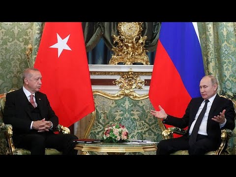 إردوغان يجتمع مع بوتين لبحث عملية عسكرية في سوريا