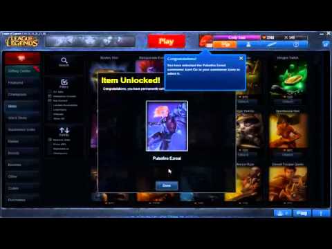 League of Legends Mystery Skin. Pulsefire Ezreal! (REACTION)