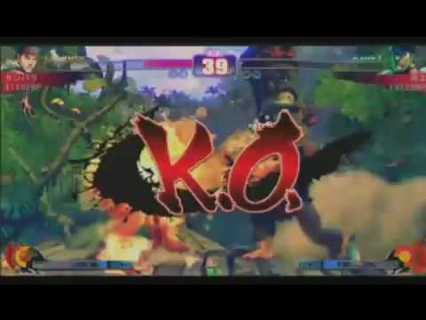[SFIV] Kanbara (RY) vs Ino (BI)