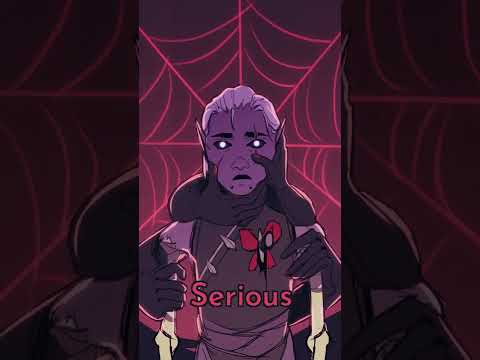 the Butterfly and the Spider - #animation #animatic #dndcharacter #digitalart #originalcharacter
