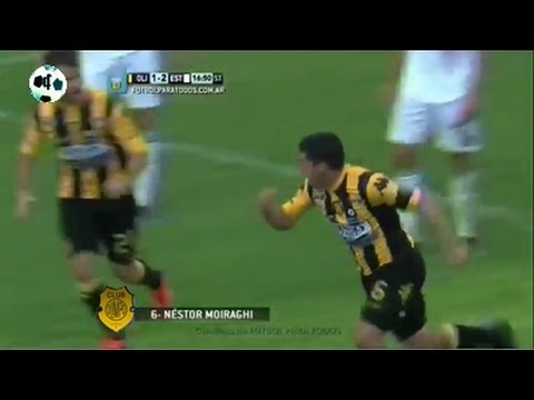 Gol Néstor Moiraghi - Olimpo 1 Vs Estudiantes 2 - Primera División 2014