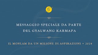 Messaggio Speciale da parte del Gyalwang Karmapa