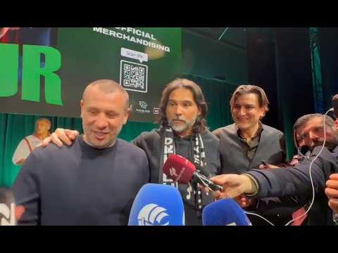 Cassano torna a Bari dopo 17 anni con Adani e Ventola: "Tifosi, tenetevi stretti De Laurentiis"