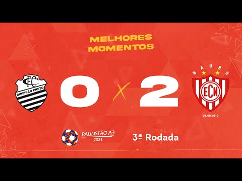 Melhores Momentos de Comercial 0 x 2 Noroeste - Rodada 3 - Paulistão A3 2021