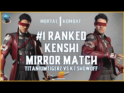 MK1:  TITANIUMTIGERZ vs K7 SHOWOFF -KENSHI MIRROR MATCH - Mortal Kombat 1