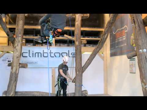 Einfachseilrettung: twisted butterfly