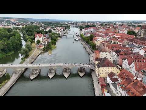 Regensburg, Germany, Castra Regina, Ratisbon 4K