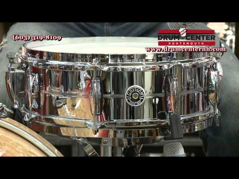Gretsch Brooklyn Chrome Over Brass Snare Drum 5x14 image 5