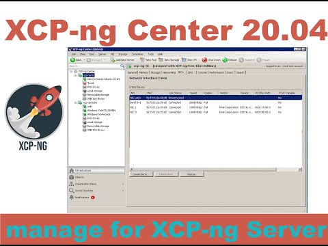 XCP ng Center 20 04 01 for XCP ng 8.2