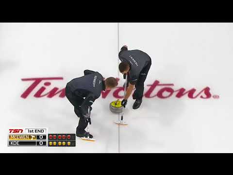 2017 Tim Hortons Roar of the Rings - McEwen vs. Koe - Draw 10