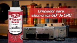 Video de instrucciones para el limpiador para electrónica QD® de CRC