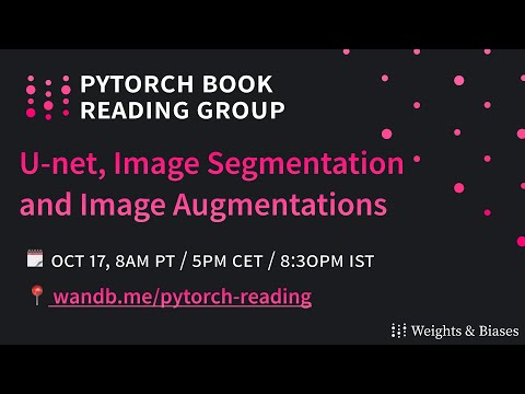 PyTorch Book Reading - 8. U-net, Image Segmentation and Image Augmentations in PyTorch