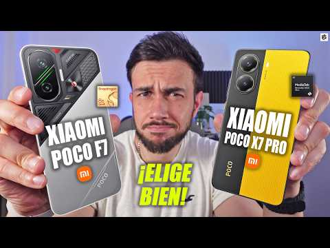 The BEST DECISION! 🔥Xiaomi POCO F7 vs POCO X7 PRO | COMPARISON