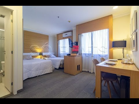 Flat Nobile Hotels, disponível com 29m² 1 dorm, 1 vaga