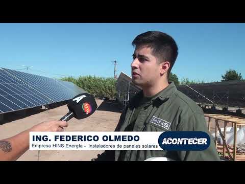 Marcos Juárez: Instalación del Parque Solar Comunitario. Más detalles