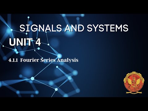 4.1.1 Fourier Series Analysis | Unit 4 | EC402 | Signals & Systems | RGPV