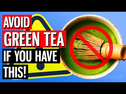 AVOID Drinking Green Tea If You SUFFER From These 5 Health Issues! ⚠️