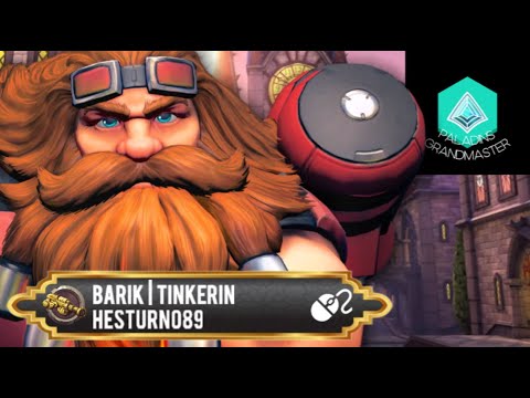 ANNIHILATING with The NEW Barik Tinkerin (Hesturno89) Paladins Grandmaster