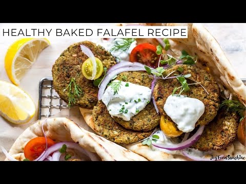 Healthy Baked Falafel Recipe