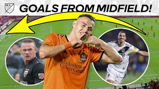 Best Goals from Midfield! Wayne Rooney, David Beckham and More! by Major League Soccer