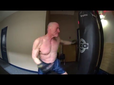 Sony FDR-X1000V Heavy Bag Workout Session 2 Clip #3x10