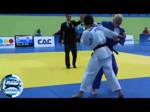 European Judo Open Women Lisbon 2013 Semifinal -57kg PERENC Agata (POL) - GROL Carla (NED)