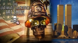 9/11 Fire Helmet Art Show - The Ultimate Sacrifice