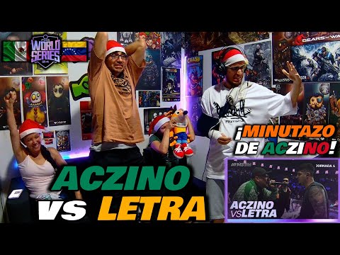 🔴COLOMBIANOS REACCIONAN a ACZINO vs LETRA - ¡MINUTAZO DE ACZINO! [FMS WORLD SERIES SUPERLIGA]