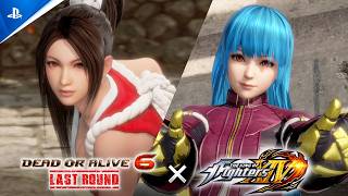 Dead or Alive 6 Last Round + The King of Fighters XIV + 2026 + PS5 Collaboration Trailer Trailer