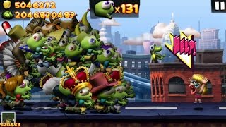 Zombie Tsunami High Score 2 Billion Zombies No More Humans Left Bluestack Cheats