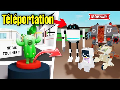 CACTUS TELEPORTS INTO A ROBOTIC DIMENSION! ROBLOX - BROOKHAVEN RP