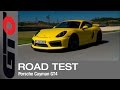 Porsche Cayman GT4 road test - English subtitled