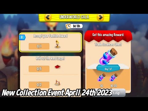 Dragon City Update : NEW UNDERWORLD GALA COLLECTION APRIL 24th